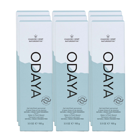 Water & Plant-Based Personal Lubricant Gel 100% Natural | Vegan | Para | ODAYA Wellness Water & Plant-Based Personal Lubricant Gel 100% Natural | Vegan | Para | ODAYA Wellness