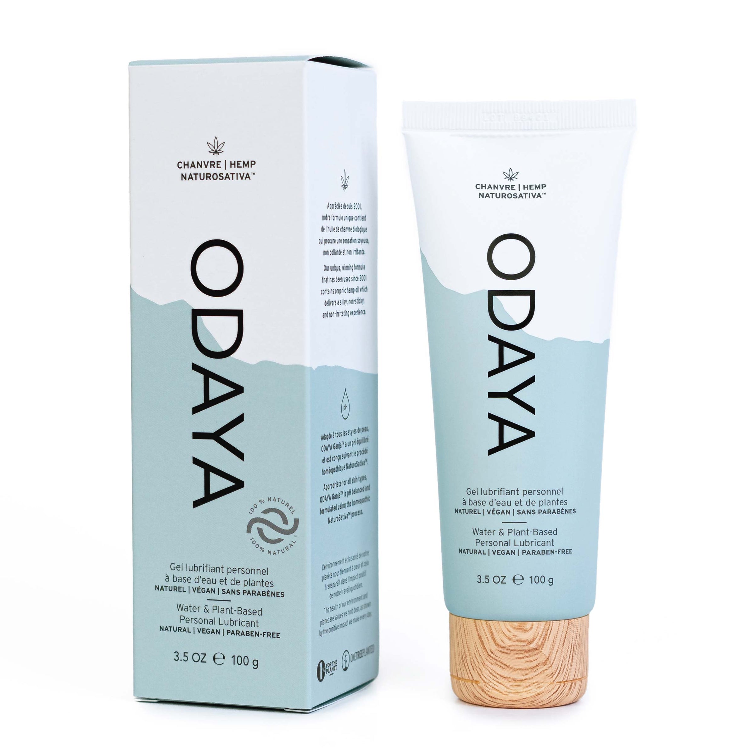 Water & Plant-Based Personal Lubricant Gel 100% Natural | Vegan